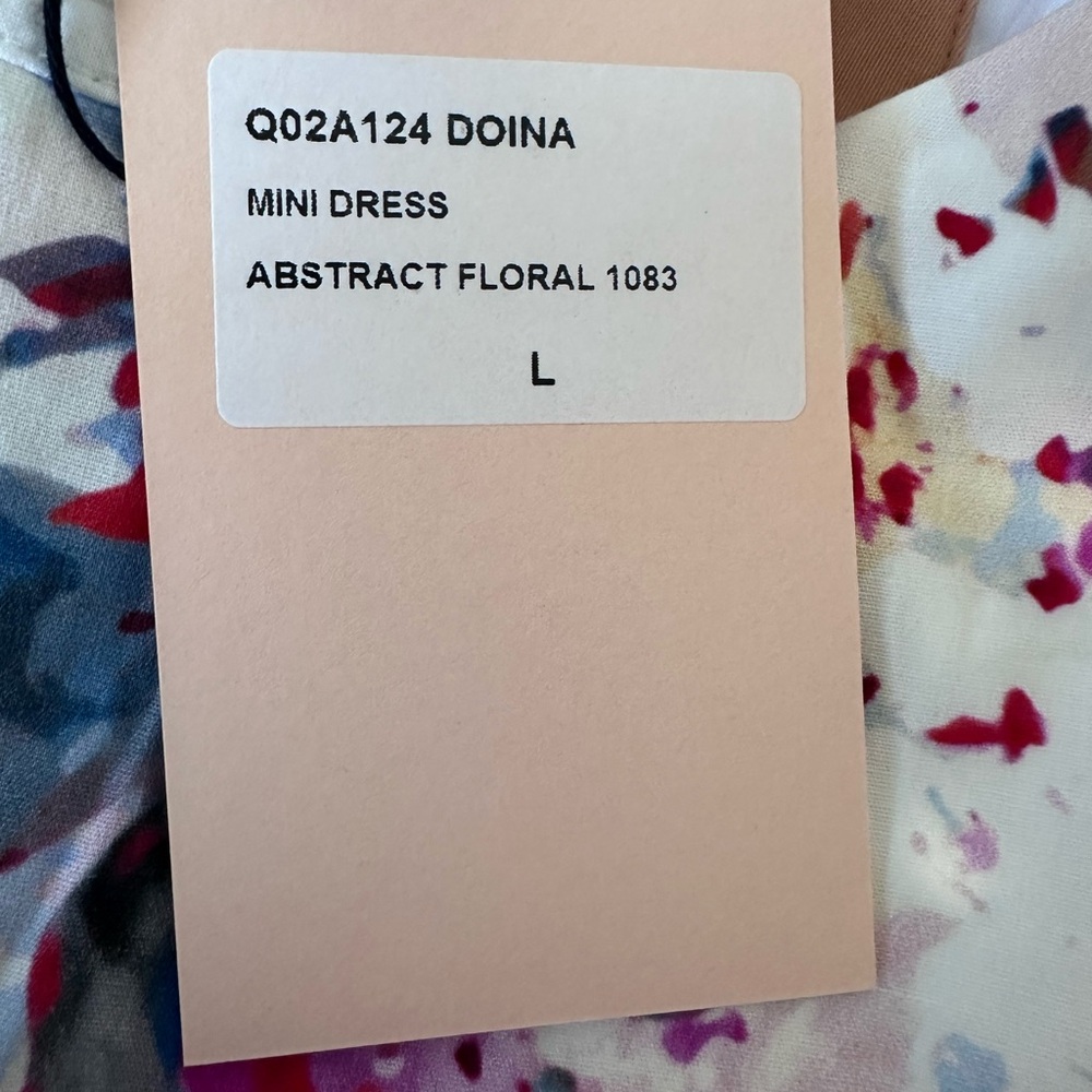 The Andamane Doina Abstract Floral Long Sleeve Dress - Picture 6 of 7